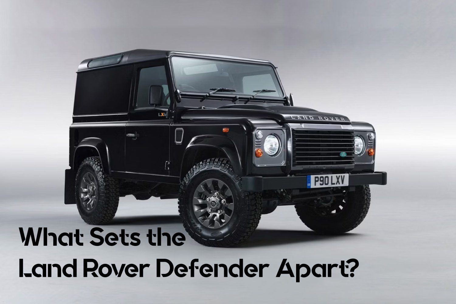 Land Rover Defender navigating rugged terrains, showcasing its iconic design and off-road capabilities.