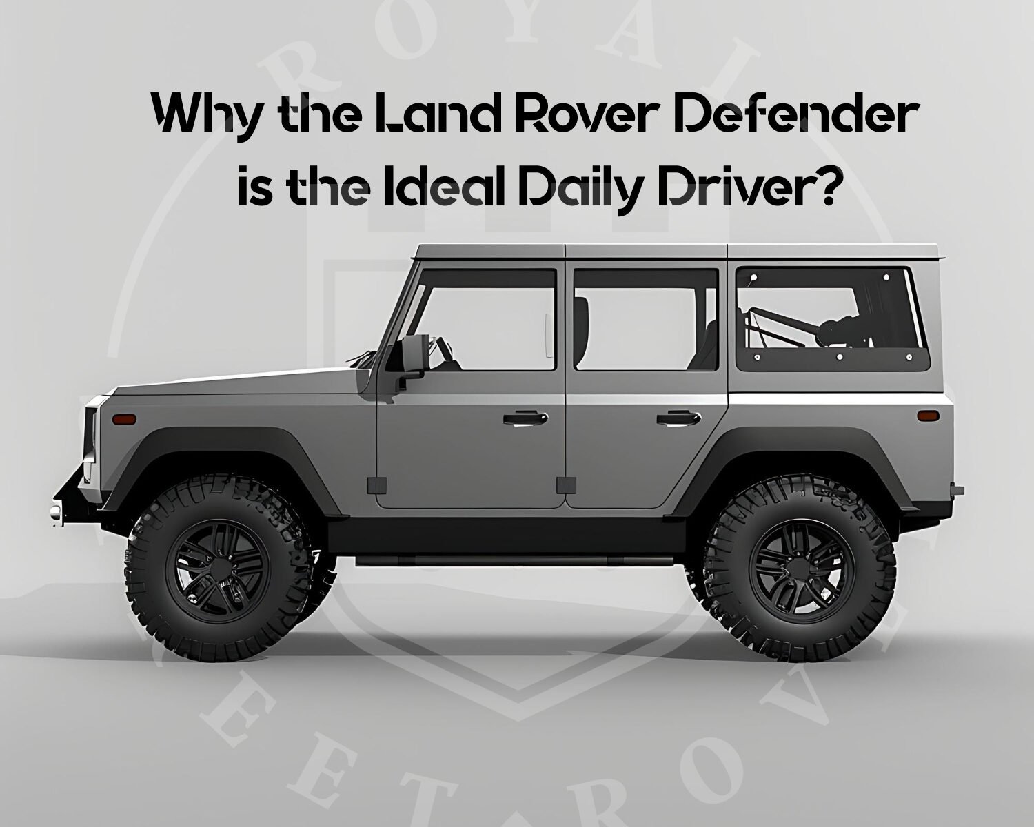 Land Rover Defender showcasing its versatility as the ideal daily driver in both urban and off-road settings.