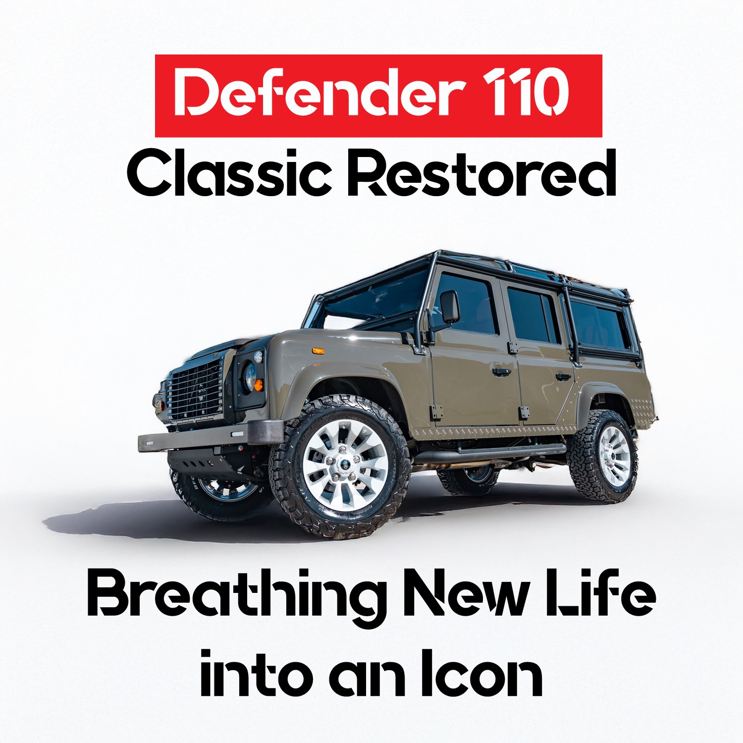 Defender 110 Classic Restored: Breathing New Life into an Icon